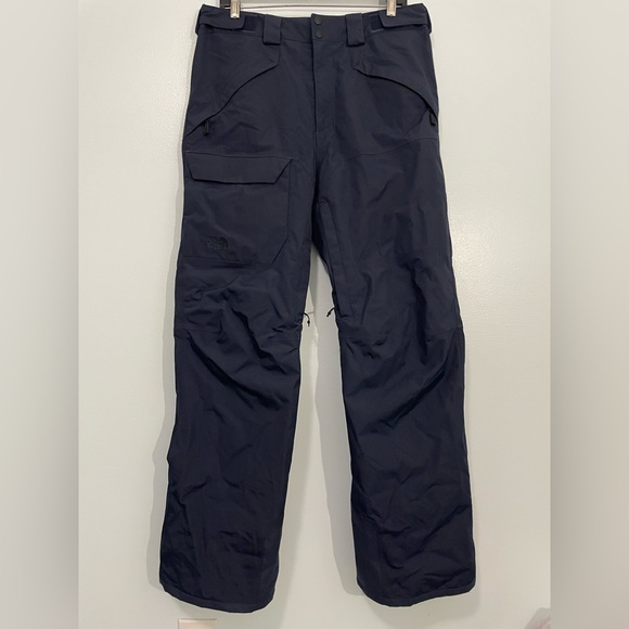 The North Face Freedom DryVent Navy Straight Leg Snow Ski Pants M - Picture 1 of 16